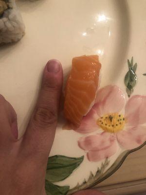 My mini $10 nigiri. Like what.