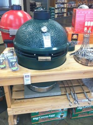 The Big Green Egg $899 before accessories