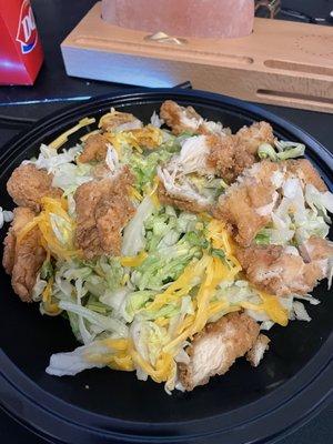 Crispy Chicken Salad