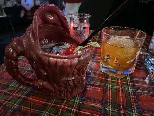 The Krampus & Snowball Old Fashioned