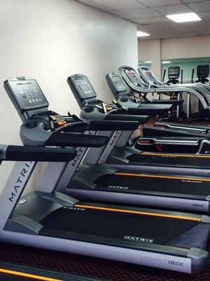 Brand new treadmills, ellipticals, and treadclimbers!