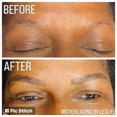 Micro blading by Leslie