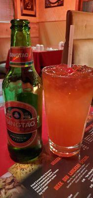 TsingTao and a Mai Tai