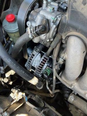 Alternator installed quick fast and affordable