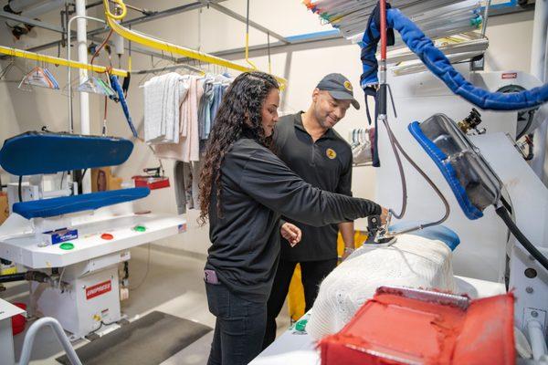 ZIPS Cleaners owners and managers take a hand-on approach to making sure our store team members are thoroughly trained on all...