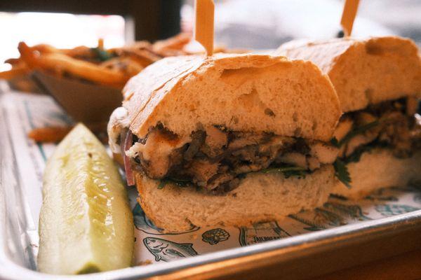 jerk chicken sammie