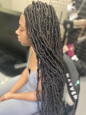 Individual Faux Locs