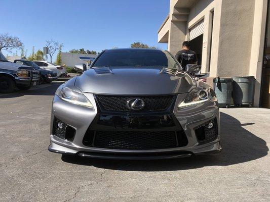 Aimgain Lexus ISF body kit