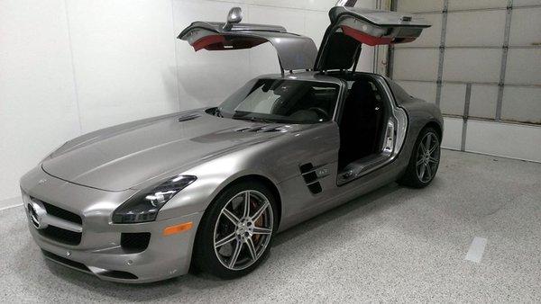 2015 Mercedes SLS AMG in Xpel Ultimate paint protection film