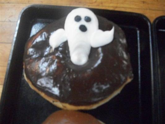 World's famous Halloween Honker donut!