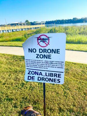 No Drones Allowed.