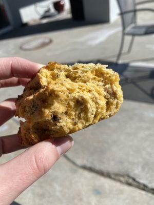 Sausage cheddar Savory Scone