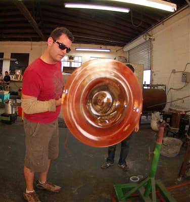 Avidan, spinning a plate