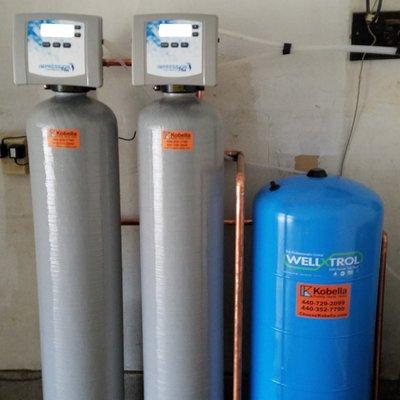 water treatment & pressure tank