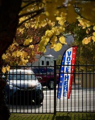 Ok... I can read directions... I will & I did and I got my "I voted" sticker