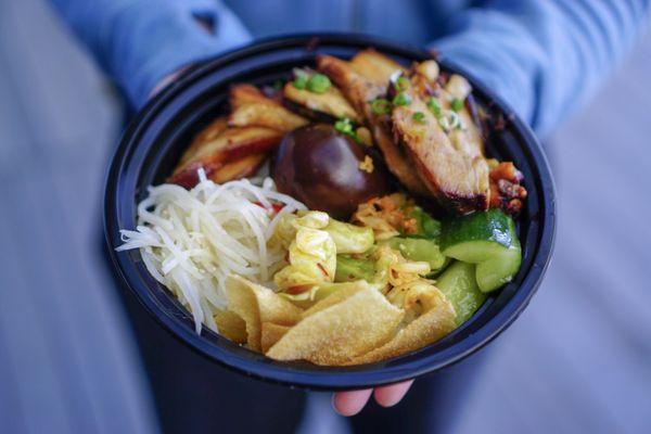 Braised Pork Belly Bowl - IG: @nelson_eats