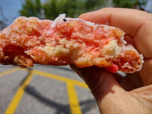 #glazedcherryfritter at #kroger @yelpcincy #bakery