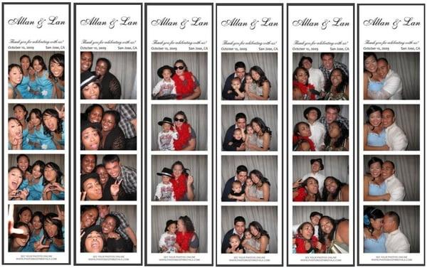 Just few snaps from my kuya & sisNlaw Wedding Photobooth Book. They offer other layout designs too!