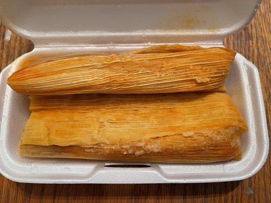 Pork tamales