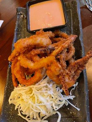 Fried calamari