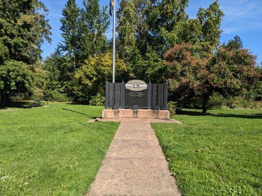 John F. Fleming Veteran's Memorial Park, Rogue River