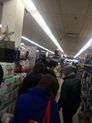 Longest line I have ever seen at a store.