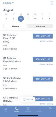 Difficulty with booking: Number of people on the waitlist (for reference today is 8/26)