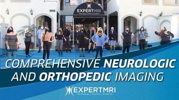 Specialists in neurologic and orthopedic imaging.