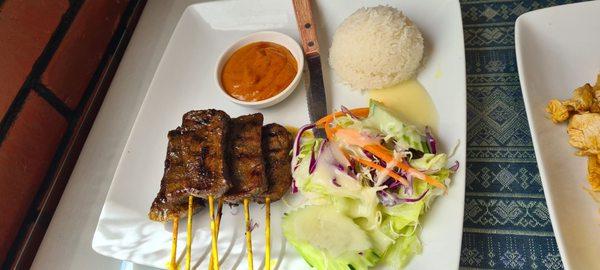 Satay beef