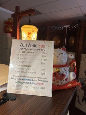 Zen Zone SPA