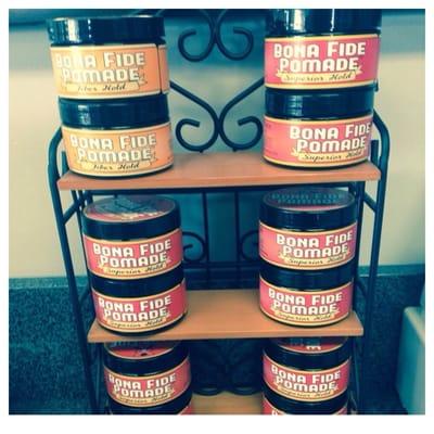 Bonafide pomade for your hair now available at stanleys!