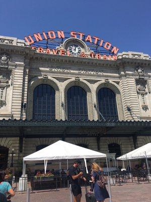 Union Station-- where the tour starts and ends