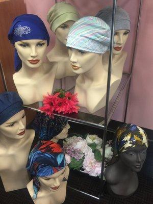 Large selection of Turbans and Head Coverings!