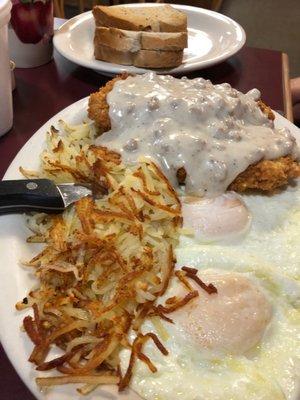 Fried pork chop