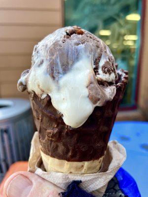 My Rocky Road Ice Cream tasted great !