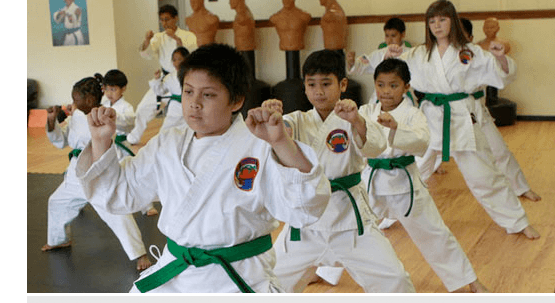 Sidekicks Green Belt Class in action