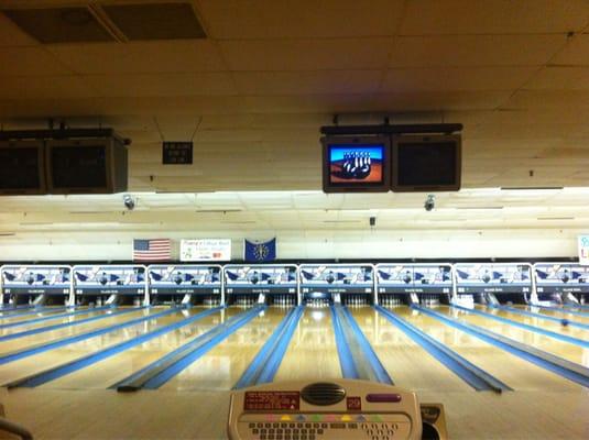 Clancy's Village Bowl provides a clean atmosphere in which to practice your bowling skills.