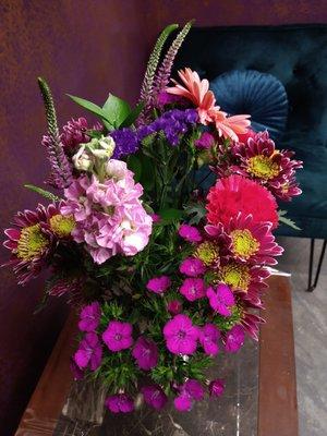 Fresh flowers weekly!