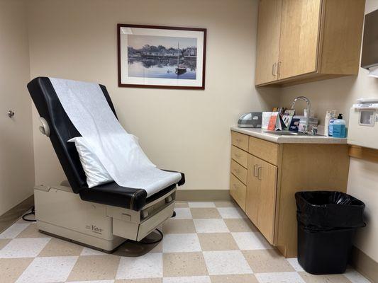 Exam room. Very clean, staff is incredibly friendly.