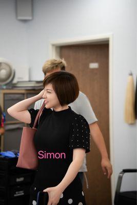 Simon works