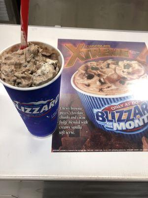 Chocolate Extreme Blizzard