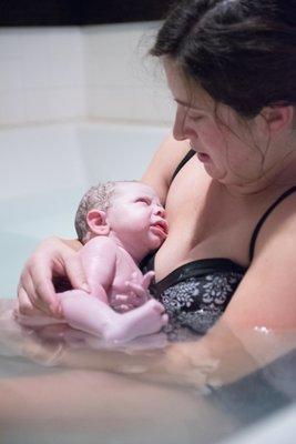 Water birth is something unique to our center.