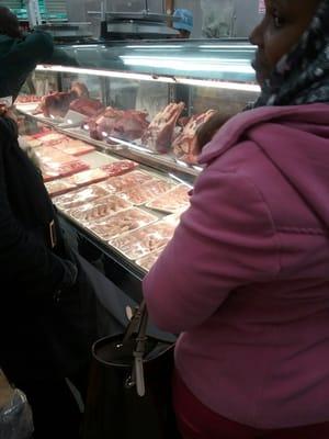 Fresh mutton, and all kinds of meats!