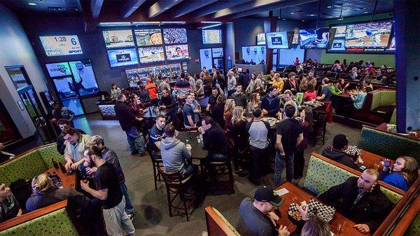 Sports Bar with over 40 HDTVs!