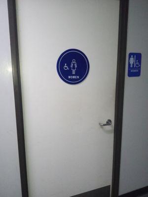 Secret restroom left side