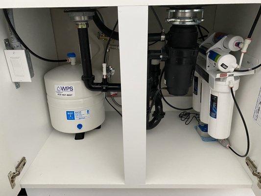 Reverse osmosis installation