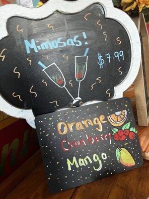 Special on mimosas