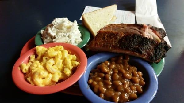 Half a rack of ribs basket equaled 7 ribs!   Way to go Fat Boys!