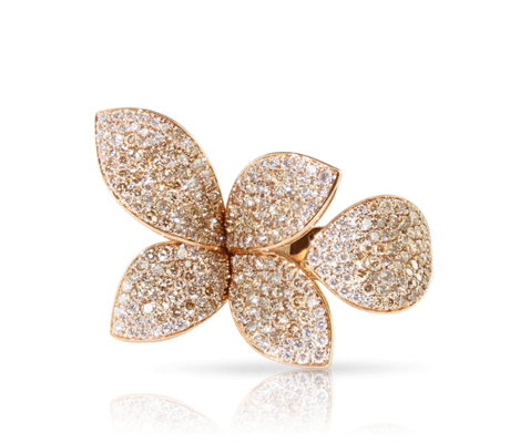 Pasquale Bruni 18kt rose gold diamond ring