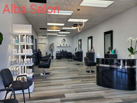 The newly renovated  Alba Salon   SPECIAL   GET  A FREE HAIR CUT  WITH ANY COLOR SERVICES   FIRST TIME  CLIENTS  ONLY